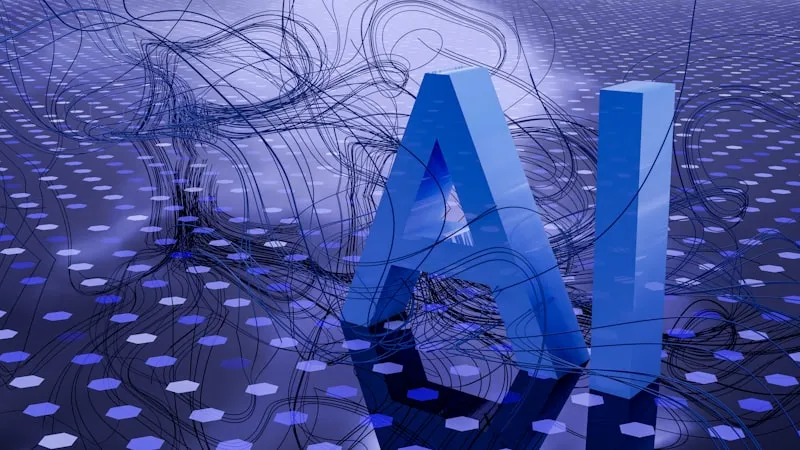 AI neural network visualization